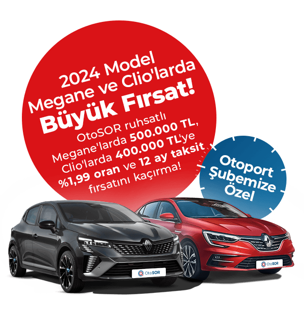 <p>2024 Model Megane ve Clio'larda Büyük Fırsat!</p>